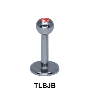 Basic Titanium Labret Jewelled Ball TLBJB